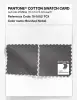 Product image 4 of the product “PANTONE® COTTON SWATCH CARD 18-5102 TCX Brushed Nickel ”