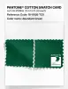 Product image 4 of the product “PANTONE® COTTON SWATCH CARD 18-6026 TCX Abundant Green ”