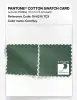 Product image 4 of the product “PANTONE® COTTON SWATCH CARD 18-6216 TCX Comfrey ”