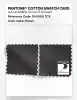 Product image 4 of the product “PANTONE® COTTON SWATCH CARD 19-0000 TCX Raven ”