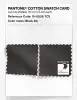 Product image 4 of the product “PANTONE® COTTON SWATCH CARD 19-0506 TCX Black Ink ”