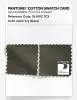 Product image 4 of the product “PANTONE® COTTON SWATCH CARD 19-0512 TCX Ivy Green ”