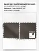 Product image 4 of the product “PANTONE® COTTON SWATCH CARD 19-0823 TCX Crocodile ”