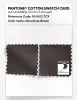 Product image 4 of the product “PANTONE® COTTON SWATCH CARD 19-0912 TCX Chocolate Brown ”