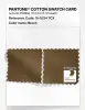 Product image 4 of the product “PANTONE® COTTON SWATCH CARD 19-1034 TCX Breen ”