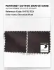 Product image 4 of the product “PANTONE® COTTON SWATCH CARD 19-1110 TCX Chocolate Plum ”