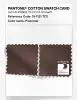 Product image 4 of the product “PANTONE® COTTON SWATCH CARD 19-1121 TCX Pinecone ”