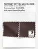 Product image 4 of the product “PANTONE® COTTON SWATCH CARD 19-1215 TCX Shaved Chocolate ”