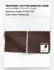 Product image 4 of the product “PANTONE® COTTON SWATCH CARD 19-1218 TCX Potting Soil ”