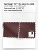 Product image 4 of the product “PANTONE® COTTON SWATCH CARD 19-1325 TCX Hot Chocolate ”