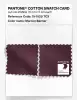 Product image 4 of the product “PANTONE® COTTON SWATCH CARD 19-1529 TCX Maroon Banner ”