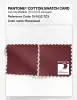 Product image 4 of the product “PANTONE® COTTON SWATCH CARD 19-1532 TCX Rosewood ”