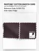 Product image 4 of the product “PANTONE® COTTON SWATCH CARD 19-1619 TCX Fudge ”