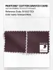 Product image 4 of the product “PANTONE® COTTON SWATCH CARD 19-1623 TCX Vineyard Wine ”
