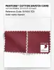 Product image 4 of the product “PANTONE® COTTON SWATCH CARD 19-1655 TCX Garnet ”
