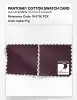 Product image 4 of the product “PANTONE® COTTON SWATCH CARD 19-1718 TCX Fig ”