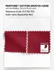 Artikelbild 4 des Artikels “PANTONE® COTTON SWATCH CARD 19-1755 TCX Equestrian Red “