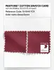 Product image 4 of the product “PANTONE® COTTON SWATCH CARD 19-1840 TCX Deep Claret ”