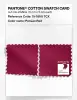 Product image 4 of the product “PANTONE® COTTON SWATCH CARD 19-1860 TCX Persian Red ”