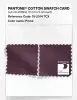 Product image 4 of the product “PANTONE® COTTON SWATCH CARD 19-2014 TCX Prune ”