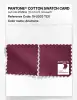 Product image 4 of the product “PANTONE® COTTON SWATCH CARD 19-2033 TCX Anemone ”