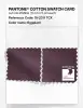 Product image 4 of the product “PANTONE® COTTON SWATCH CARD 19-2311 TCX Eggplant ”