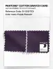 Product image 4 of the product “PANTONE® COTTON SWATCH CARD 19-3519 TCX Purple Pennant ”
