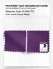 Product image 4 of the product “PANTONE® COTTON SWATCH CARD 19-3540 TCX Purple Magic ”