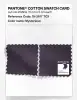 Product image 4 of the product “PANTONE® COTTON SWATCH CARD 19-3617 TCX Mysterioso ”