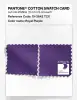 Product image 4 of the product “PANTONE® COTTON SWATCH CARD 19-3642 TCX Royal Purple ”