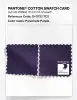 Product image 4 of the product “PANTONE® COTTON SWATCH CARD 19-3731 TCX Parachute Purple ”