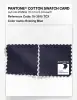Product image 4 of the product “PANTONE® COTTON SWATCH CARD 19-3815 TCX Evening Blue ”