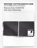 Product image 4 of the product “PANTONE® COTTON SWATCH CARD 19-3904 TCX Carbon Copy ”