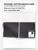 Product image 4 of the product “PANTONE® COTTON SWATCH CARD 19-3913 TCX Black Hole ”