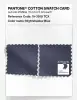 Product image 4 of the product “PANTONE® COTTON SWATCH CARD 19-3919 TCX Nightshadow Blue ”