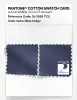 Product image 4 of the product “PANTONE® COTTON SWATCH CARD 19-3928 TCX Blue Indigo ”