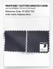 Product image 4 of the product “PANTONE® COTTON SWATCH CARD 19-3930 TCX Odyssey Gray ”