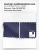 Product image 4 of the product “PANTONE® COTTON SWATCH CARD 19-3935 TCX Deep Cobalt ”