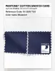 Product image 4 of the product “PANTONE® COTTON SWATCH CARD 19-3939 TCX Blueprint ”