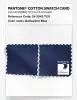 Product image 4 of the product “PANTONE® COTTON SWATCH CARD 19-3943 TCX Bellwether Blue ”