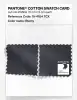 Product image 4 of the product “PANTONE® COTTON SWATCH CARD 19-4104 TCX Ebony ”