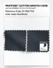 Product image 4 of the product “PANTONE® COTTON SWATCH CARD 19-4108 TCX Sea Storm ”