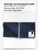 Product image 4 of the product “PANTONE® COTTON SWATCH CARD 19-4111 TCX Pageant Blue ”