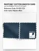 Artikelbild 4 des Artikels “PANTONE® COTTON SWATCH CARD 19-4125 TCX Majolica Blue “