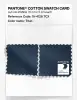 Product image 4 of the product “PANTONE® COTTON SWATCH CARD 19-4128 TCX Titan ”