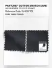 Product image 4 of the product “PANTONE® COTTON SWATCH CARD 19-4218 TCX Vulcan ”