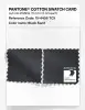 Product image 4 of the product “PANTONE® COTTON SWATCH CARD 19-4406 TCX Black Sand ”