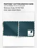 Product image 4 of the product “PANTONE® COTTON SWATCH CARD 19-4727 TCX Green Heron ”