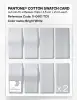 Product image 5 of the product “PANTONE® COTTON SWATCH CARD 11-0601 TCX Bright White ”