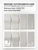 Product image 5 of the product “PANTONE® COTTON SWATCH CARD 11-0602 TCX Snow White ”
